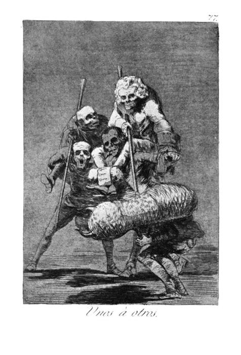 One To Anothers — Francisco José De Goya Y Lucientes