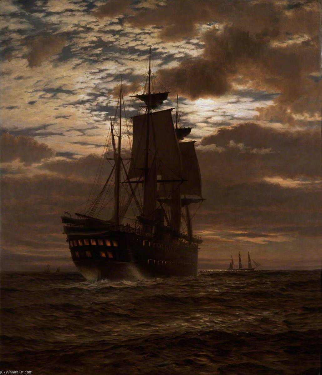 The Last Indian Troopship, Hms 'malabar' — Charles Parsons Knight
