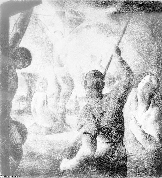Christ On The Cross — Karoly Patko