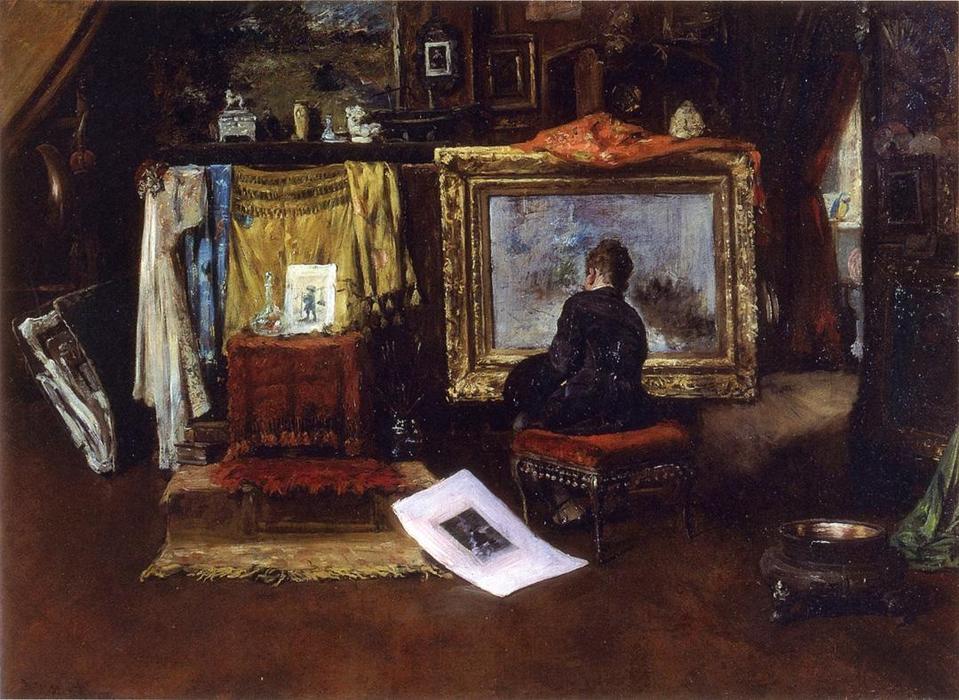 The Inner Studio, Tenth Street — William Merritt Chase