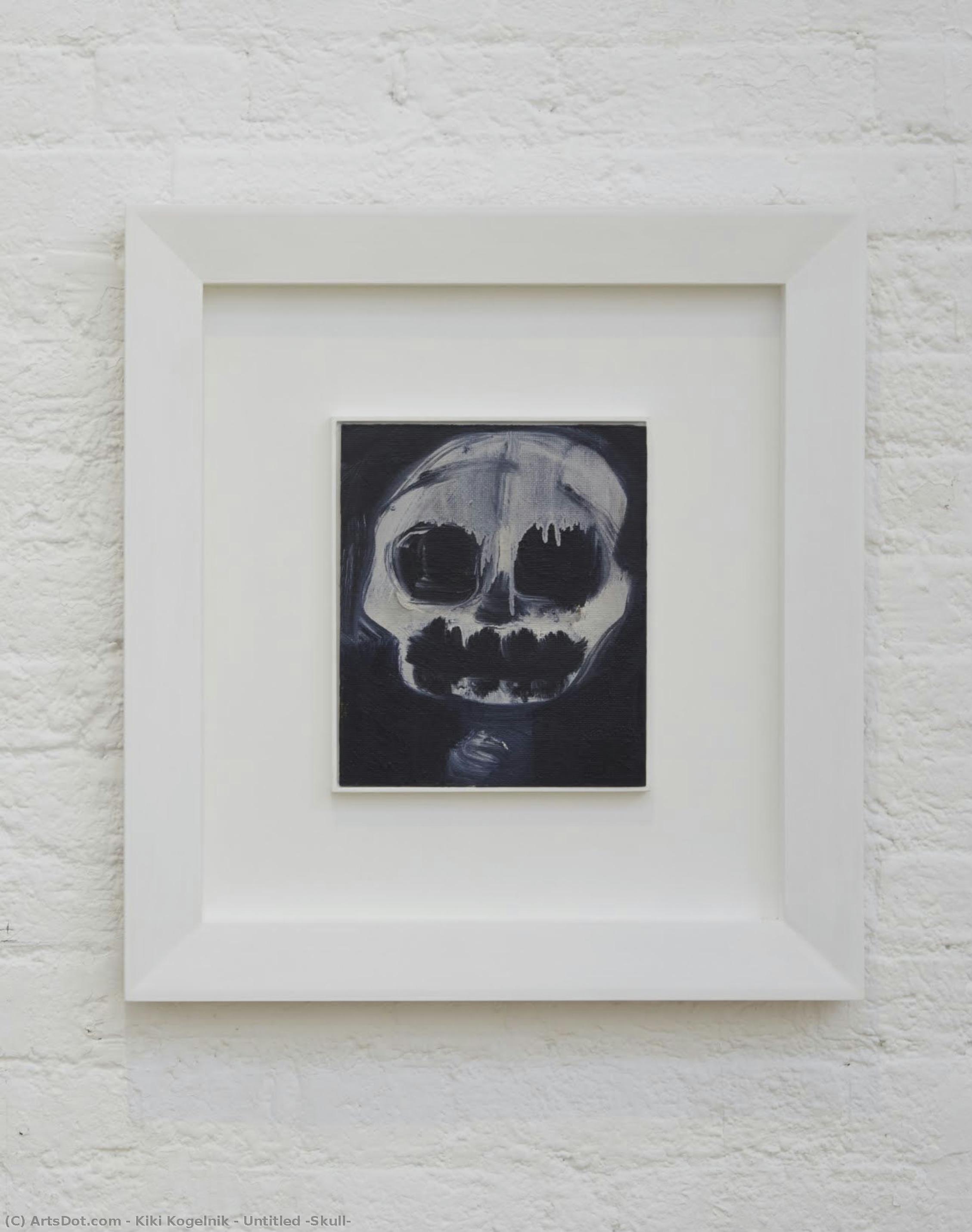 Untitled (skull) — Kiki Kogelnik