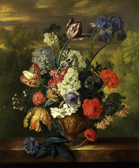Zwölf Monate Der Blumen April — Jacob Van Huysum