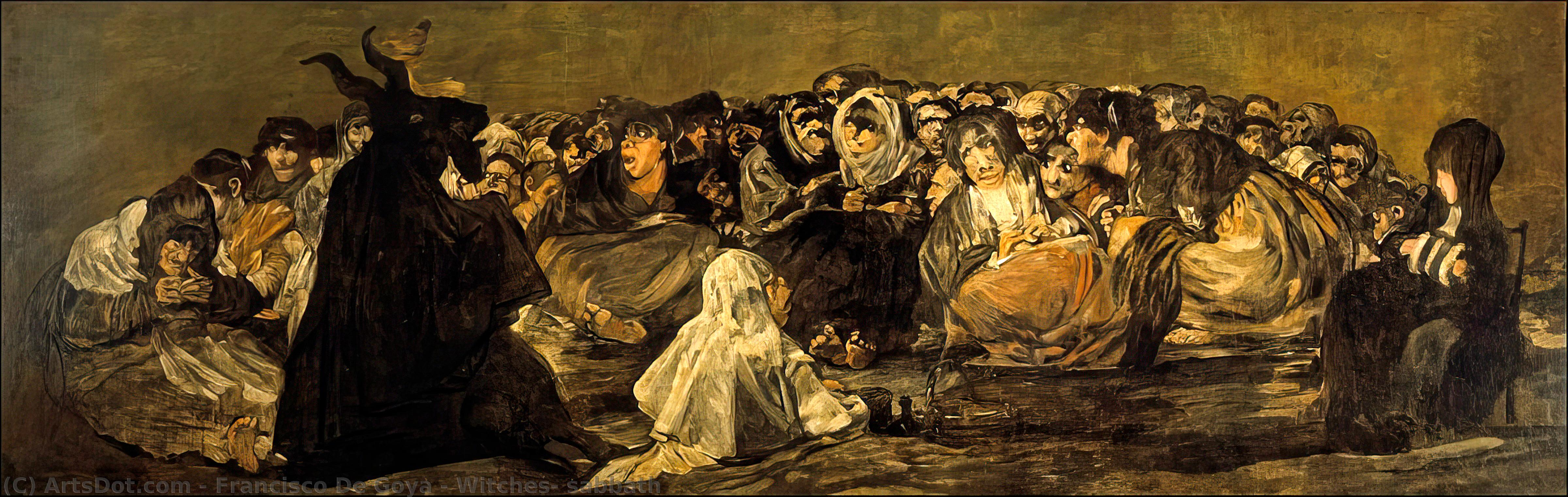 Witches' Sabbath — Francisco José De Goya Y Lucientes
