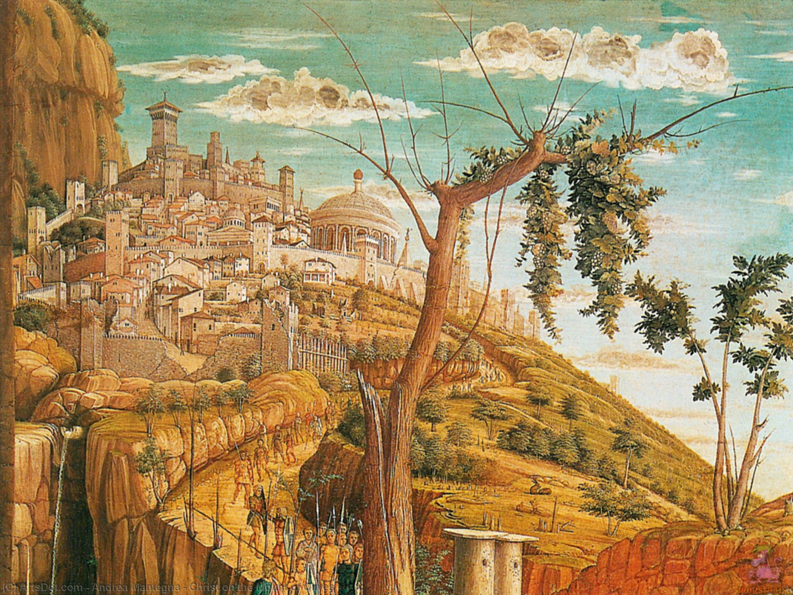 Christ On The Mount Of Olives - — Andrea Mantegna