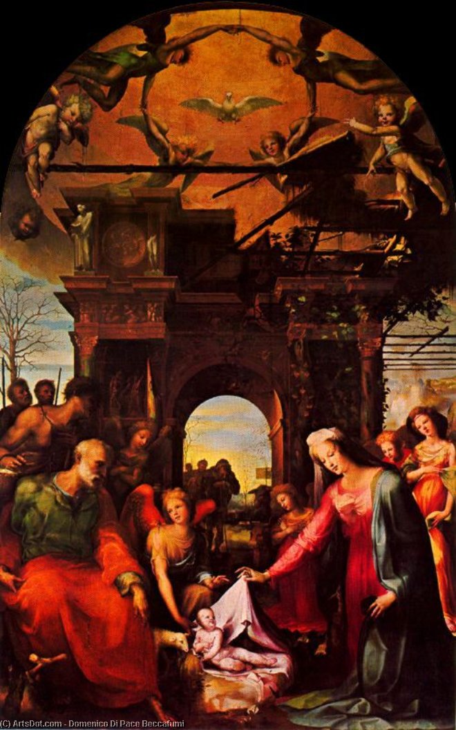 Nativity — Domenico Di Pace Beccafumi