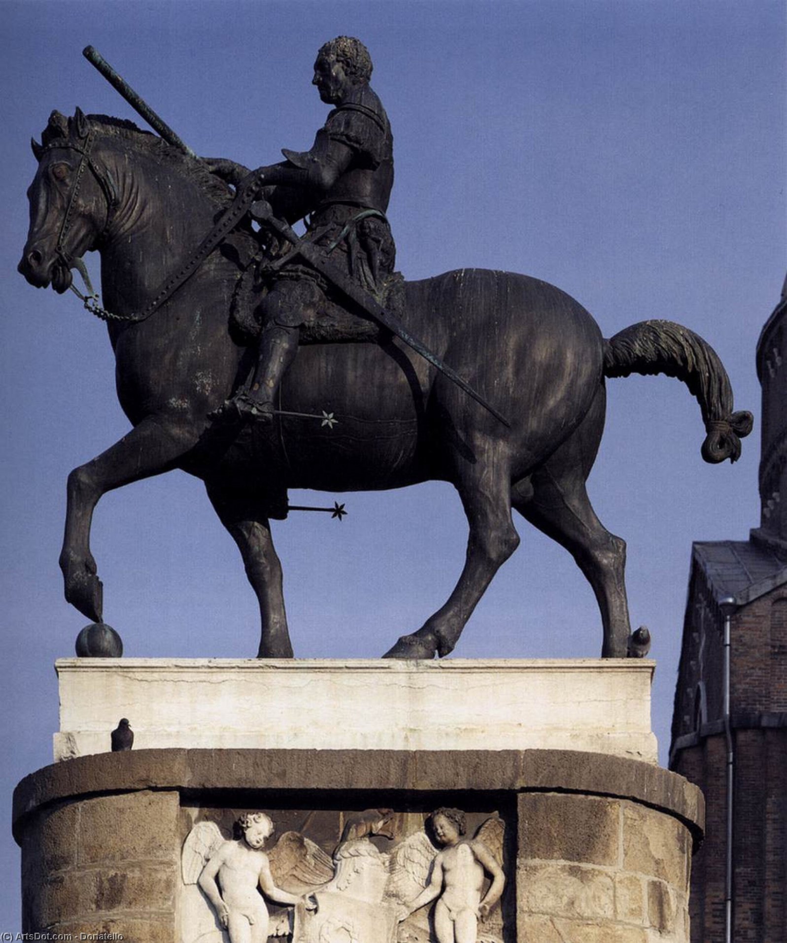 Equestrian Statue Of Gattamelata (11) — Donatello