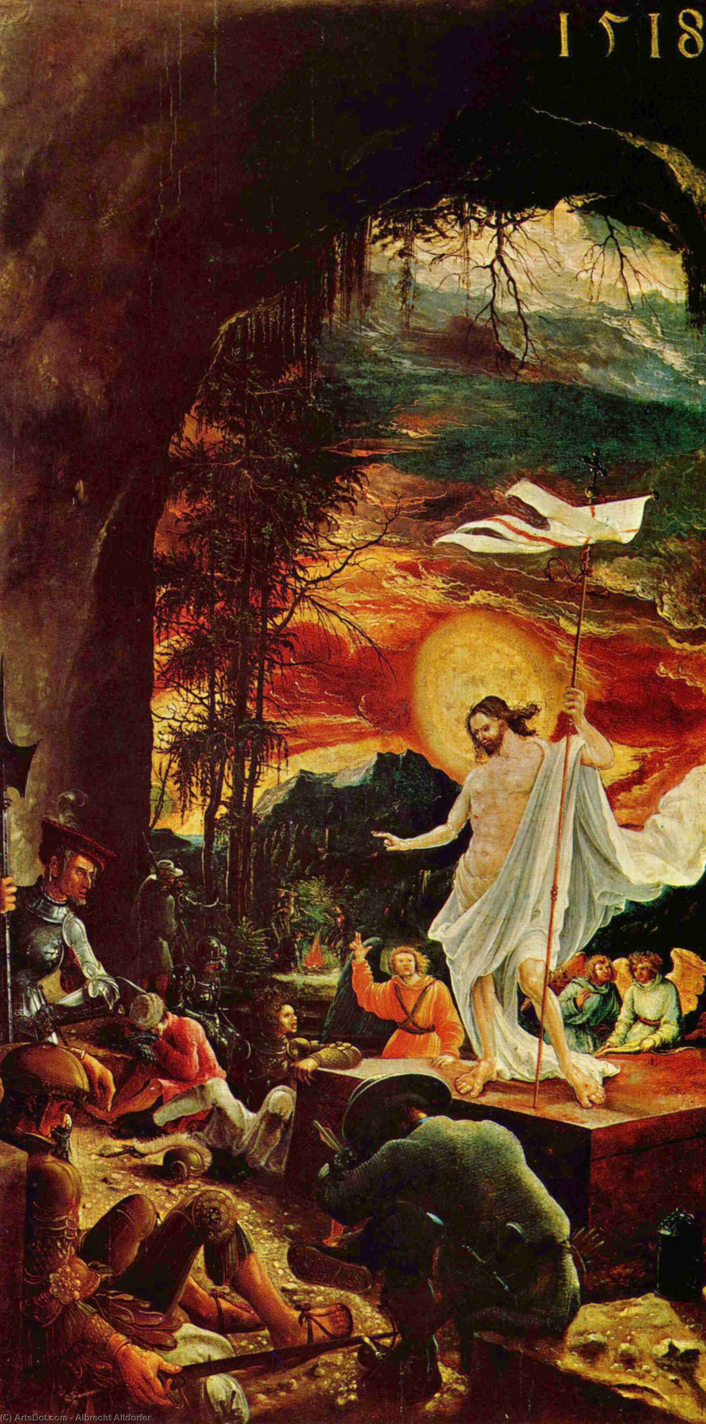 Resurrection Of Christ — Albrecht Altdorfer