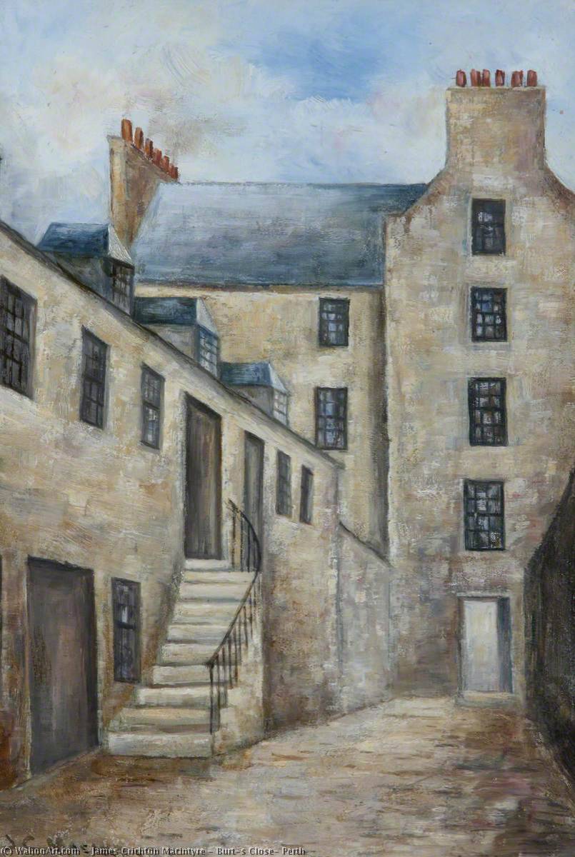 Burt's Close, Perth — James Crichton Macintyre