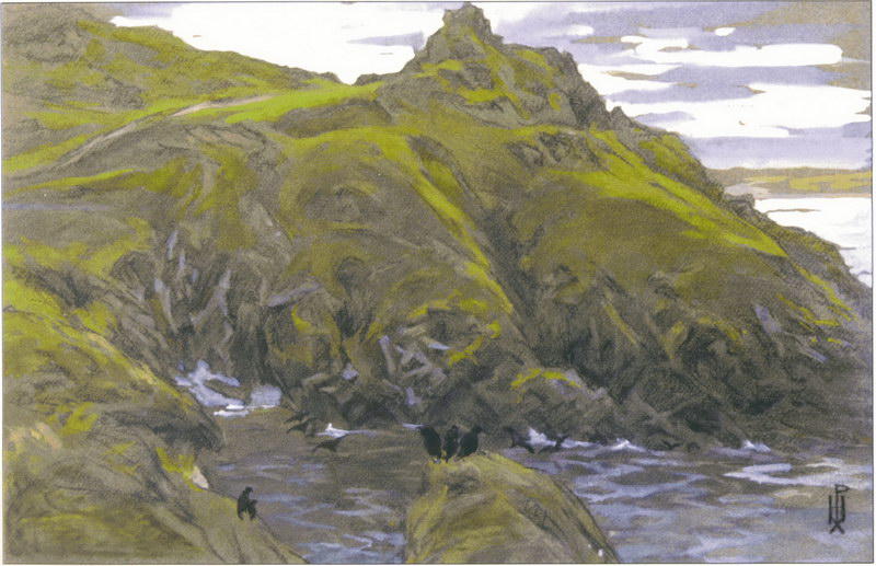 Green Fjord — Nicholas Roerich