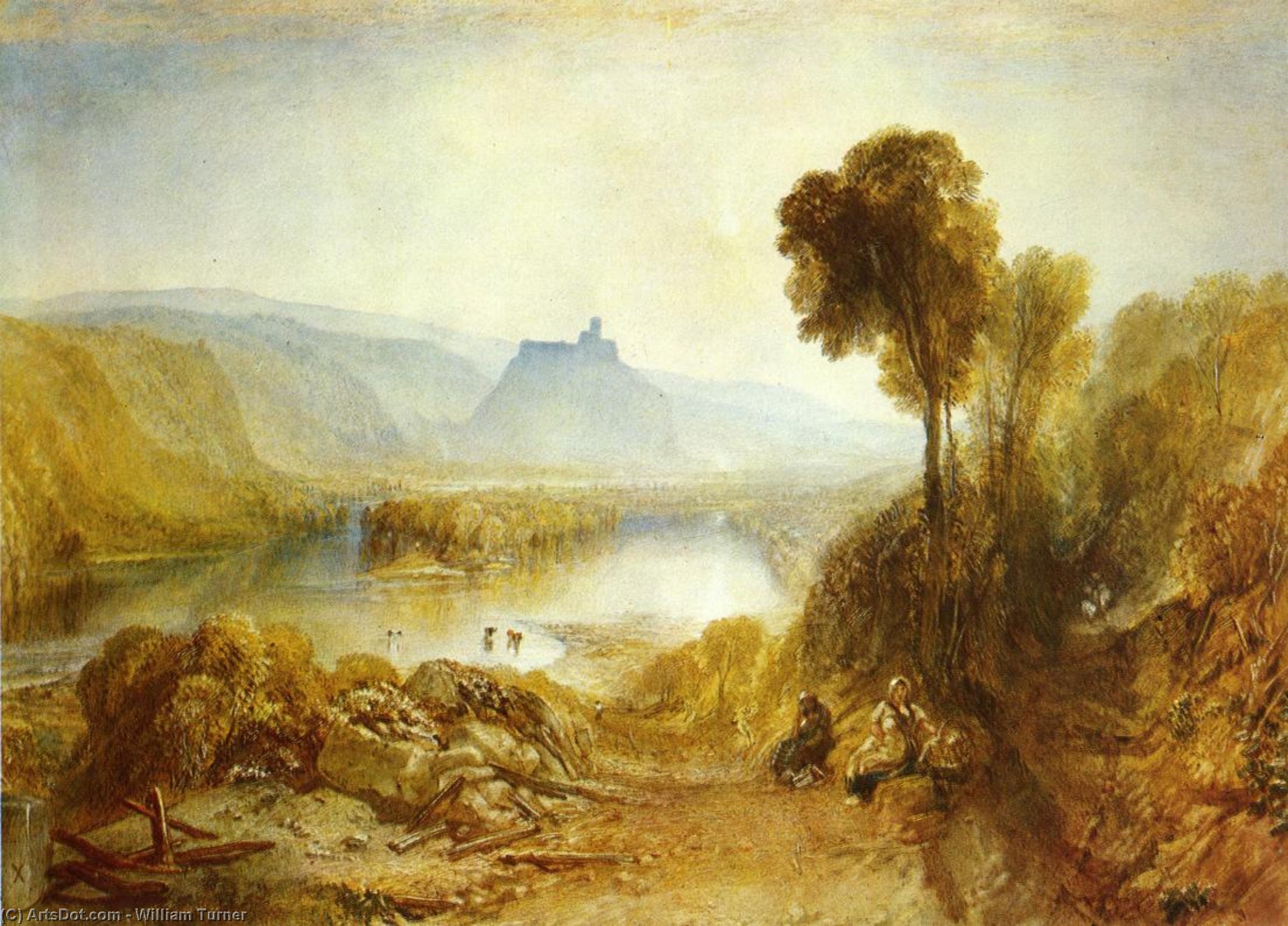 Prudhoe Castle, Northumberland — Joseph Mallord William Turner