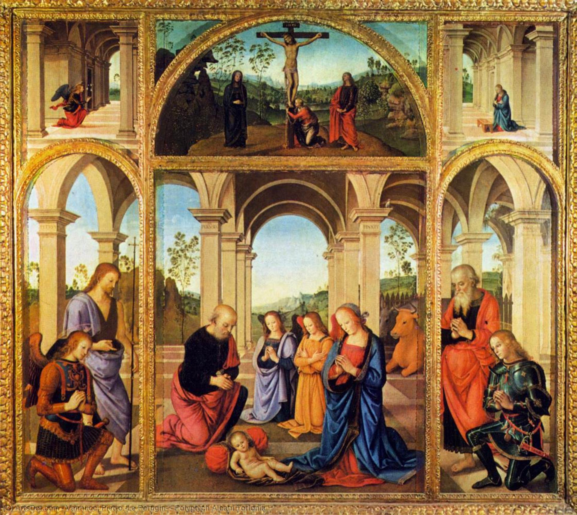 Polyptych Albani Torlonia — Vannucci Pietro (le Perugin)