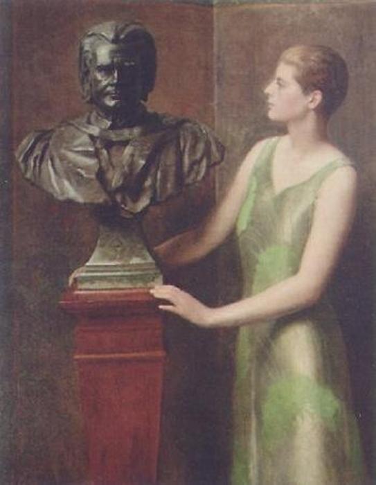 Portrait Of The Artist's Daughter — John Maler Collier