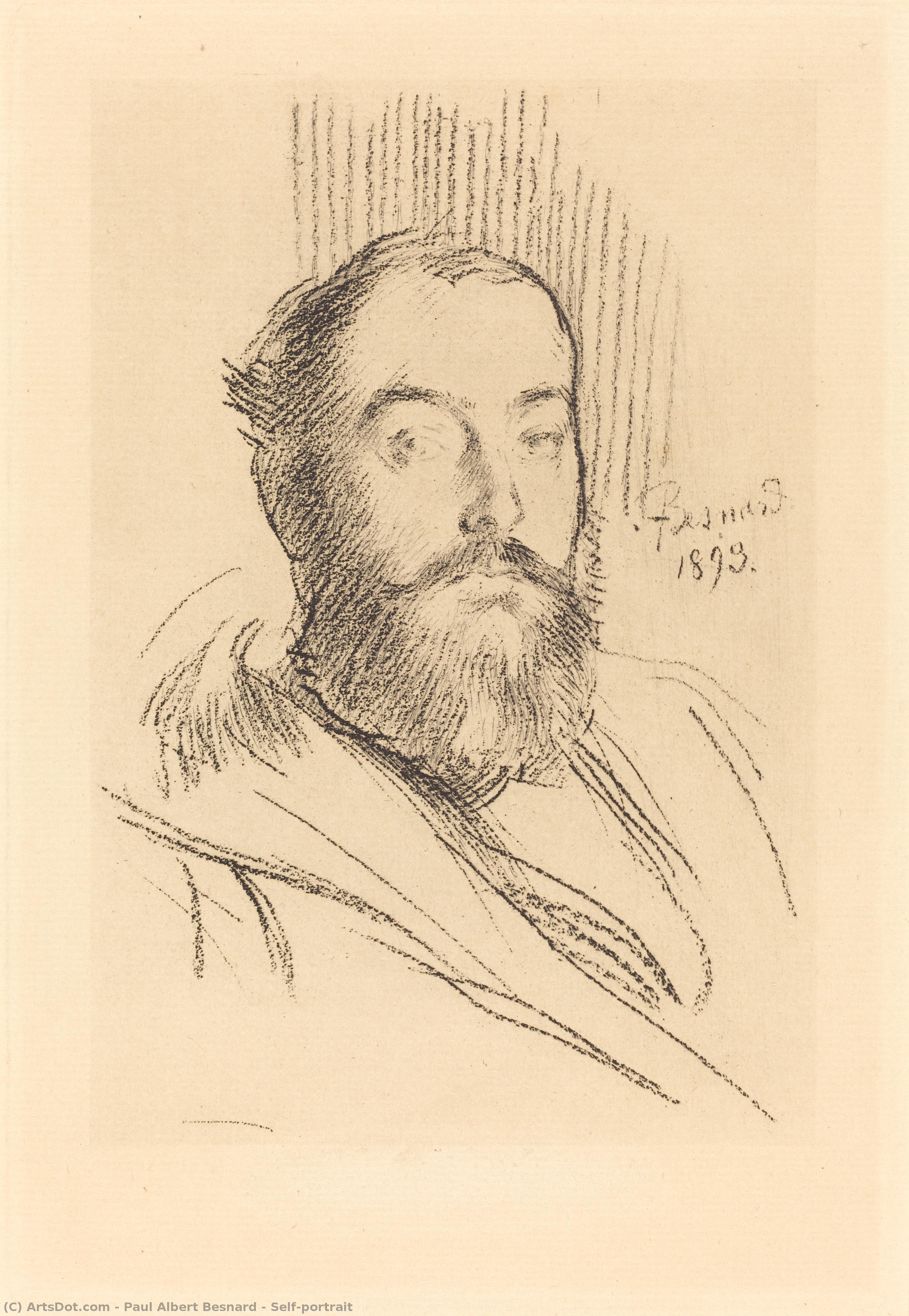 Self-portrait — Paul Albert Besnard