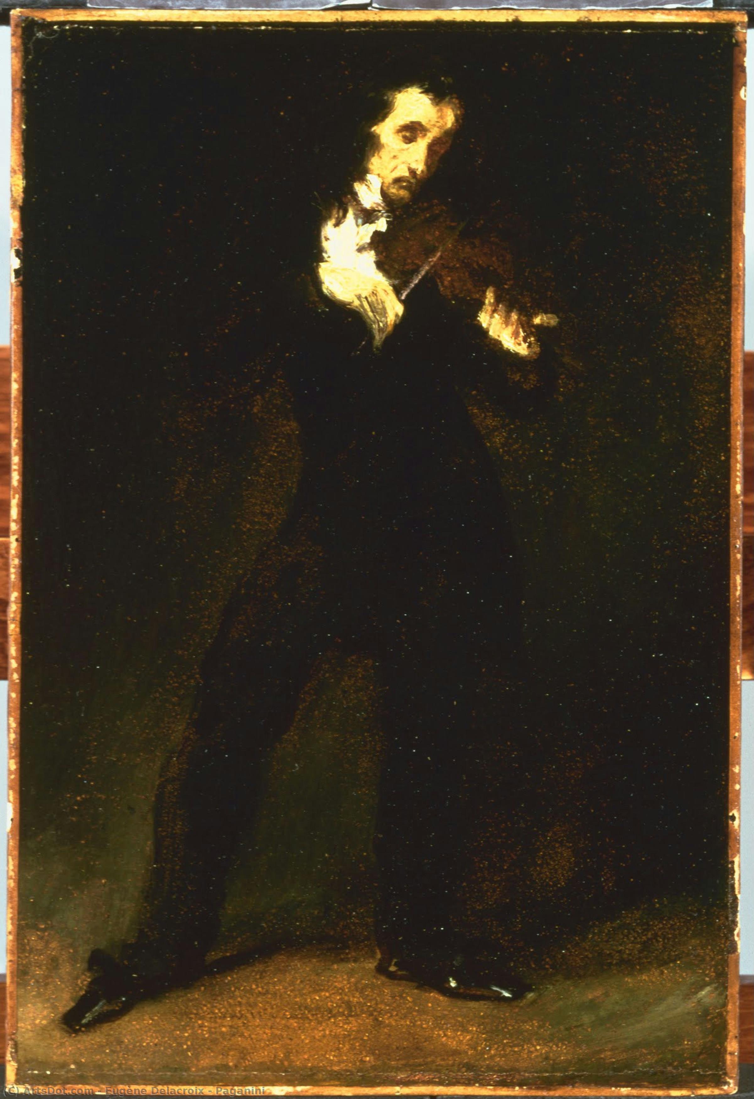 Paganini — Eugène Delacroix