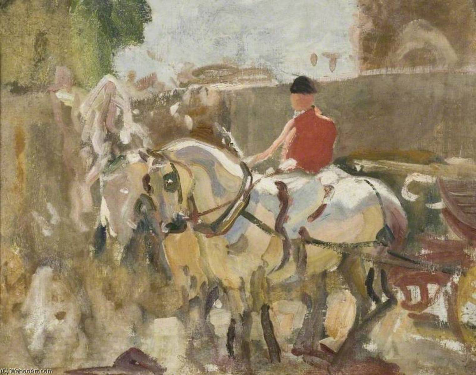 A Study Of The Windsor Greys — Sir Alfred James Munnings