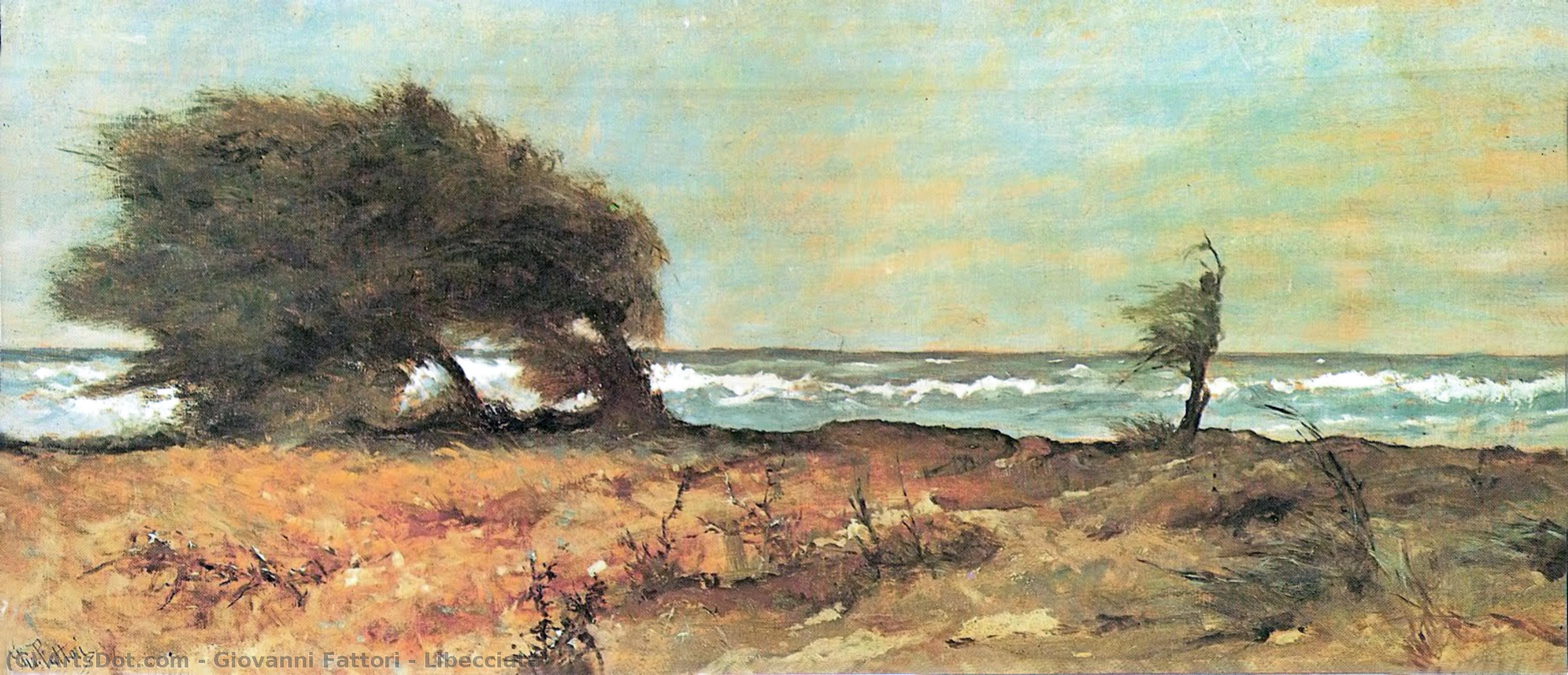 Libecciata — Giovanni Fattori