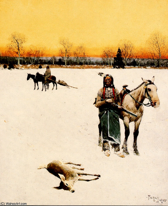 In Luck — Henry F Farny