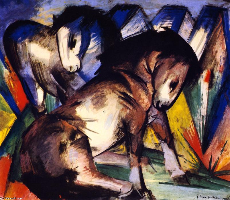 Two Horses — Franz Marc