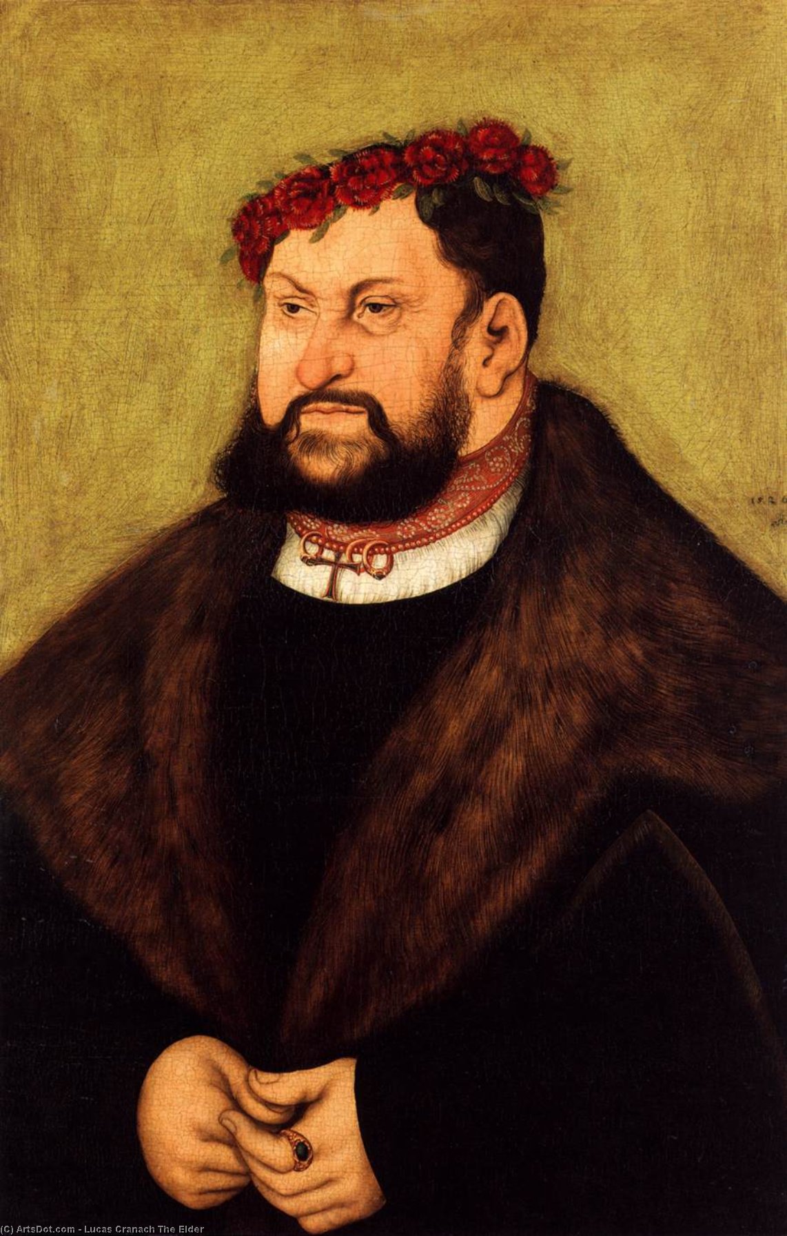 Elector John The Constant Of Saxony — Lucas Cranach The Elder