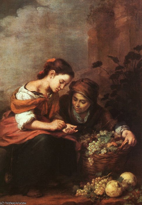 Girls Selling Fruit — Bartolomé Esteban Murillo