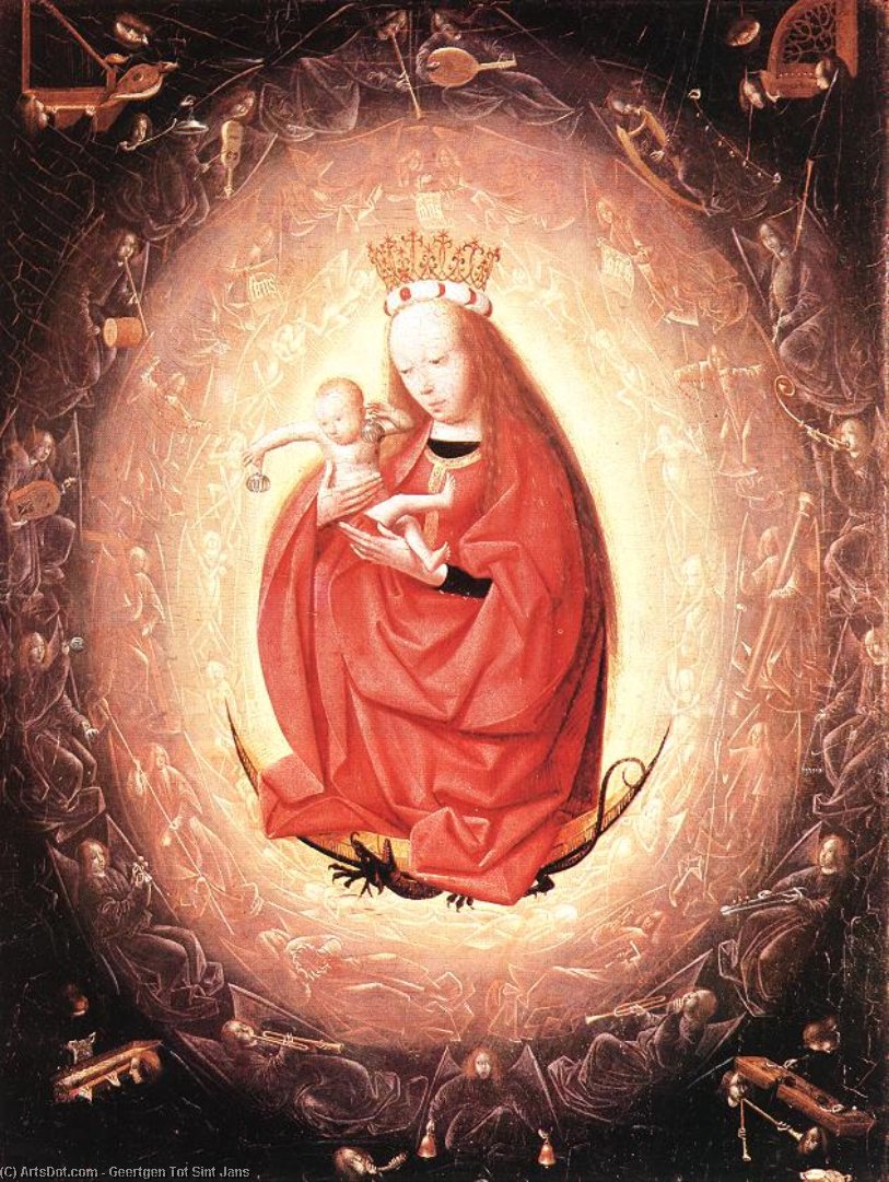 Virgin And Child, Museum Boym — Geertgen Tot Sint Jans
