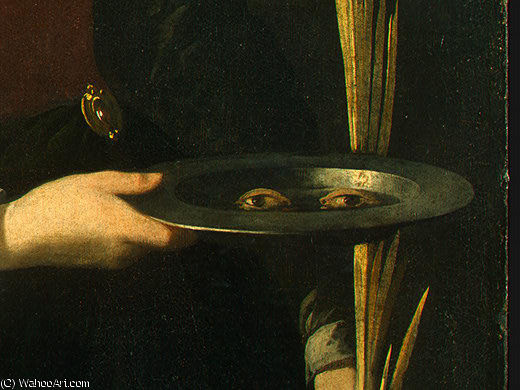 Saint Lucy (detlalj - ) — Francisco De Zurbarán
