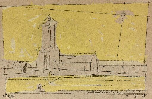 Untitled (powder Tower) — Lyonel Feininger
