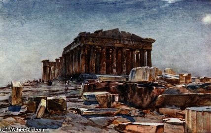 The Parthenon From The Propylaea — John Fulleylove