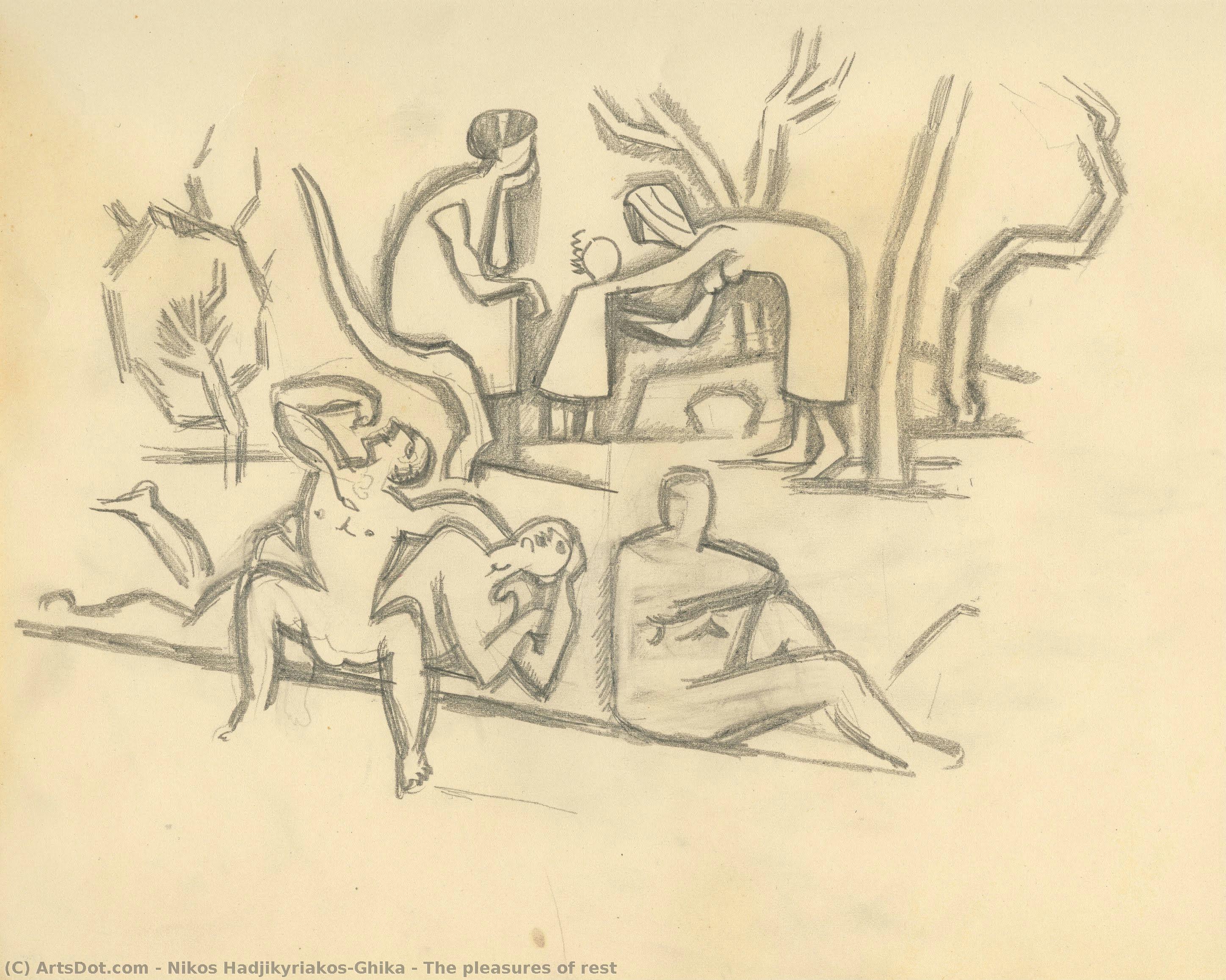 The Pleasures Of Rest — Nikos Hadjikyriakos-ghika