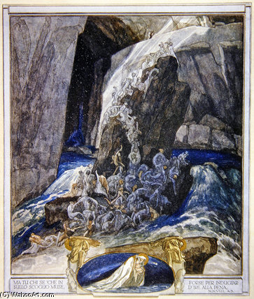 Dante's 'divine Comedy (39) — Franz Von Bayros