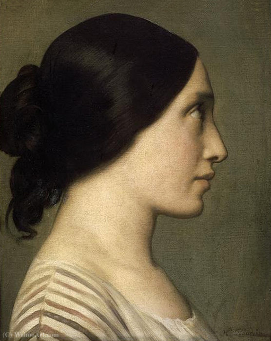 La Florentine — Hippolyte Flandrin
