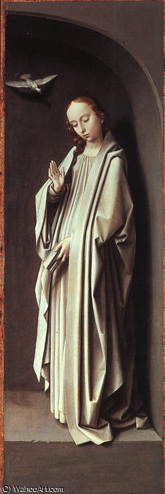 The Virgin Of The Annunciation, Originally Outer-ri — Gerard David