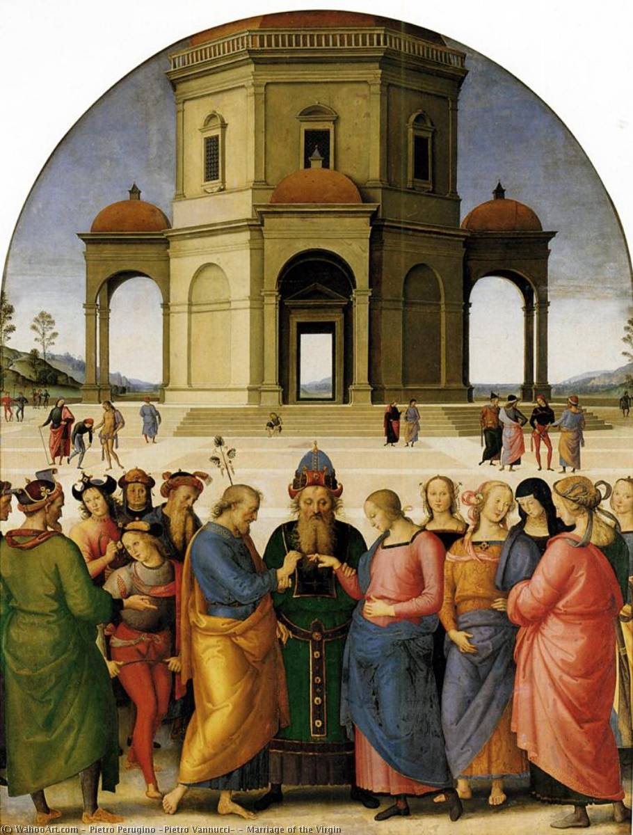 Marriage Of The Virgin — Pietro Perugino (pietro Vannucci)