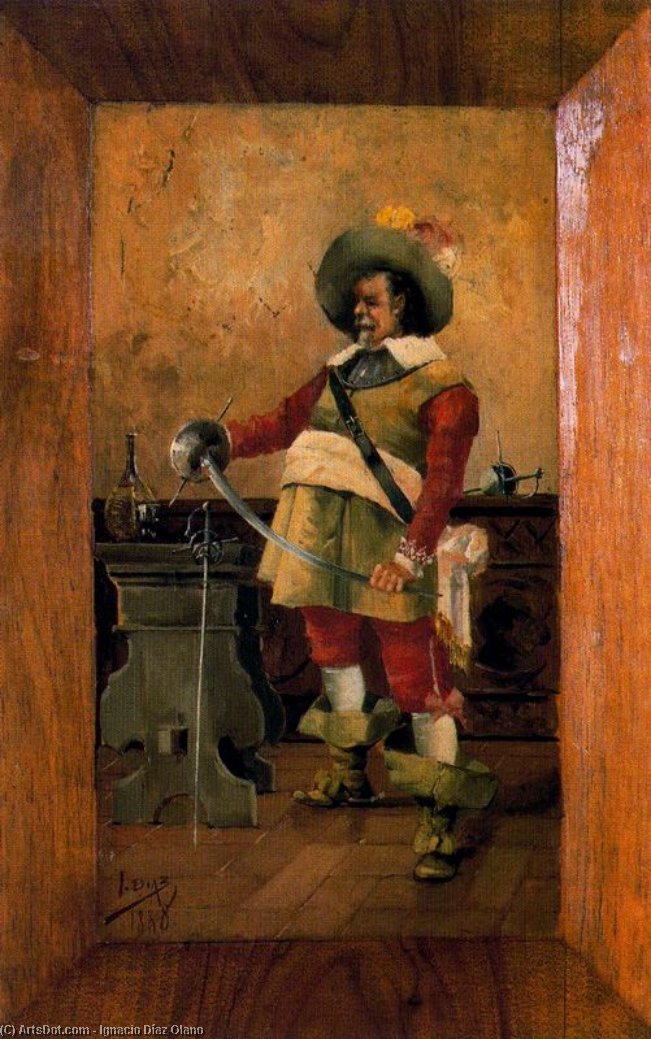 Soldier. Swordsman — Ignacio Díaz Olano