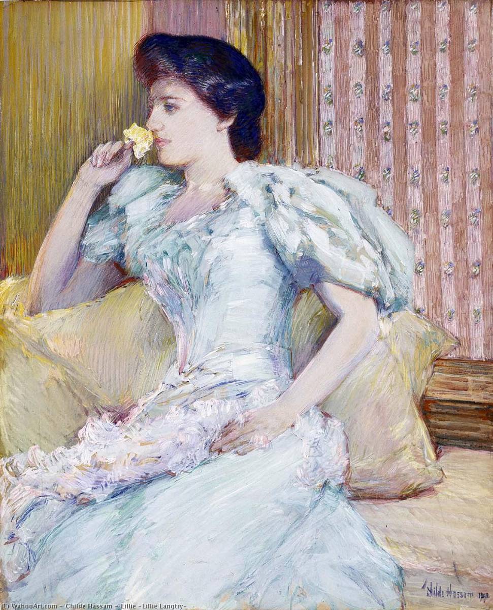 Lillie (lillie Langtry) — Frederick Childe Hassam