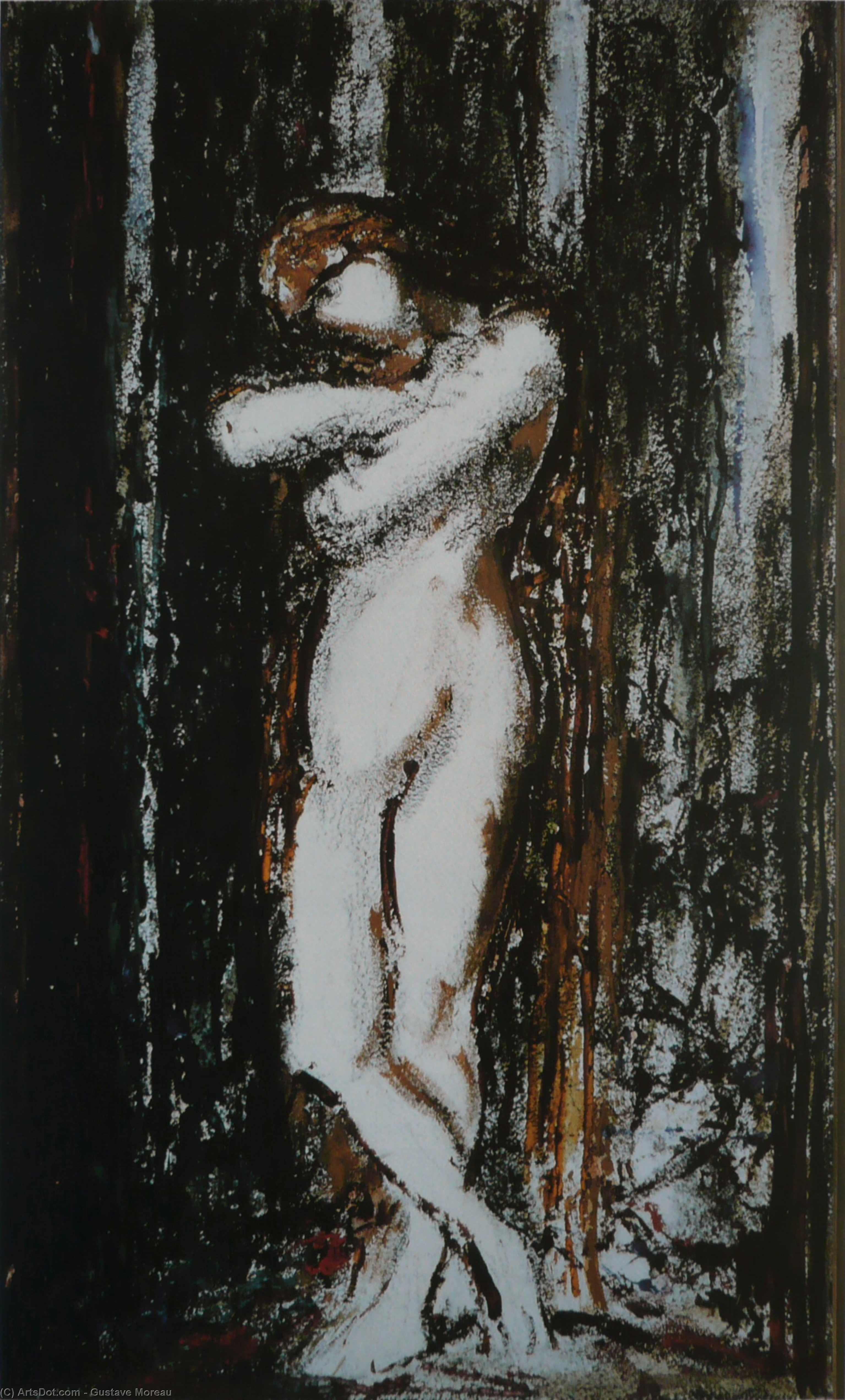 Nu. Draft — Gustave Moreau