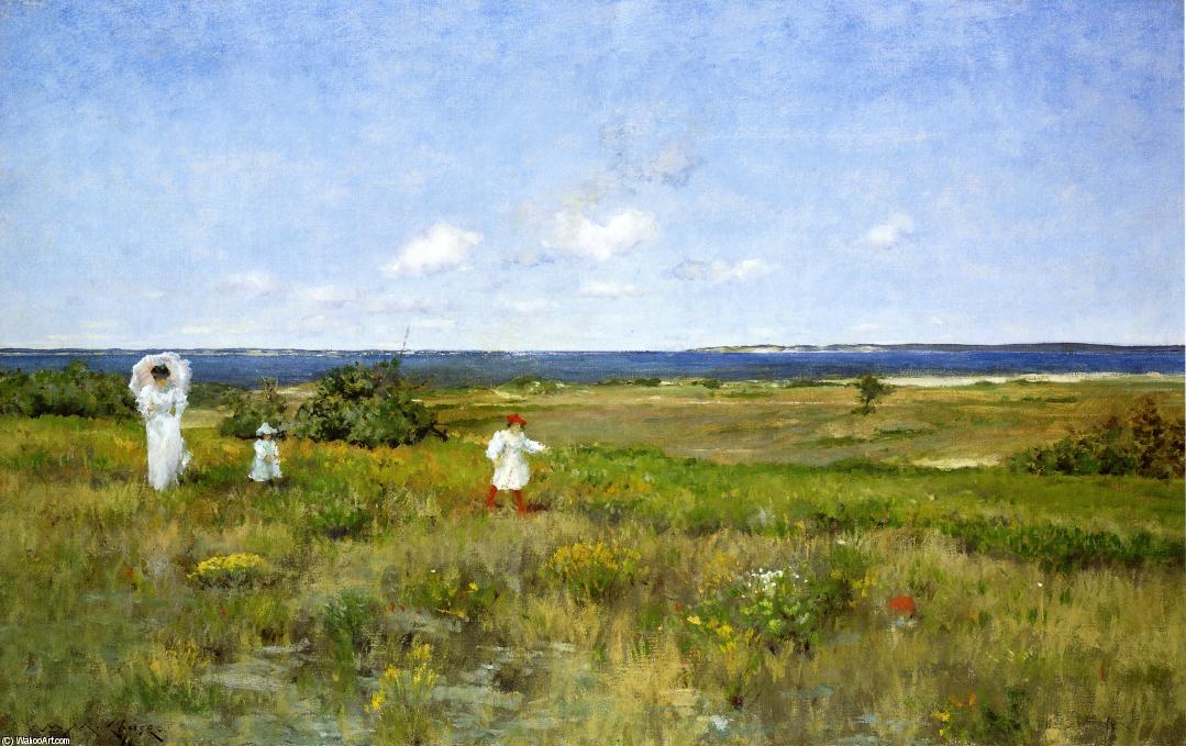 Near The Beach, Shinnecock — William Merritt Chase