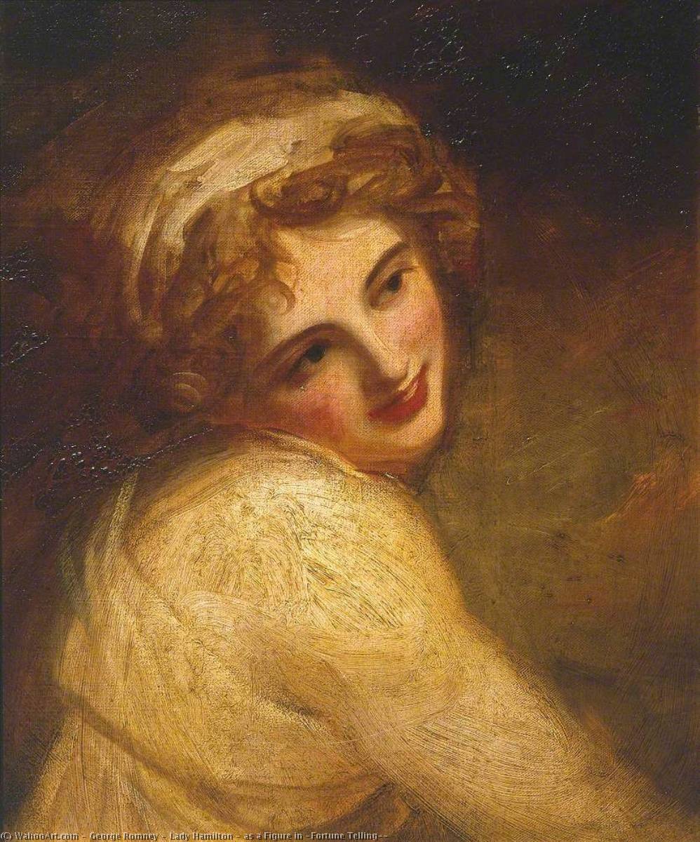 Lady Hamilton ( As A Figure In 'fortune Telling') — George Romney