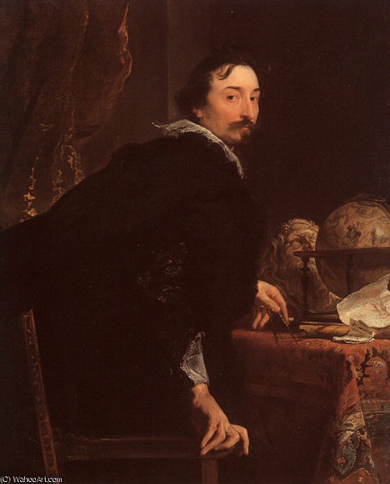 Portrait Of A Man (possibly Lucas Van Uffel) — Sir Anthony Van Dyck
