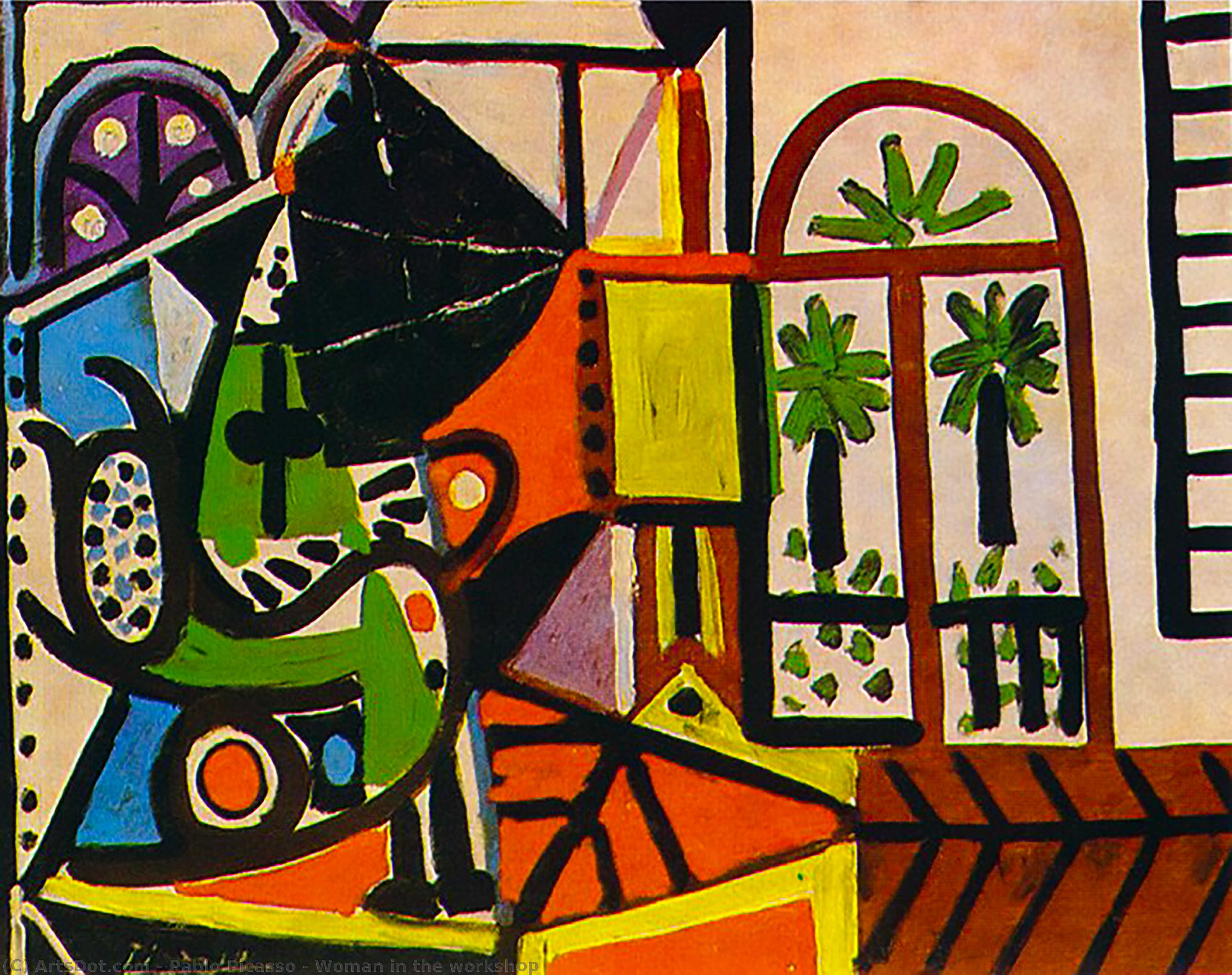Woman In The Workshop — Pablo Picasso