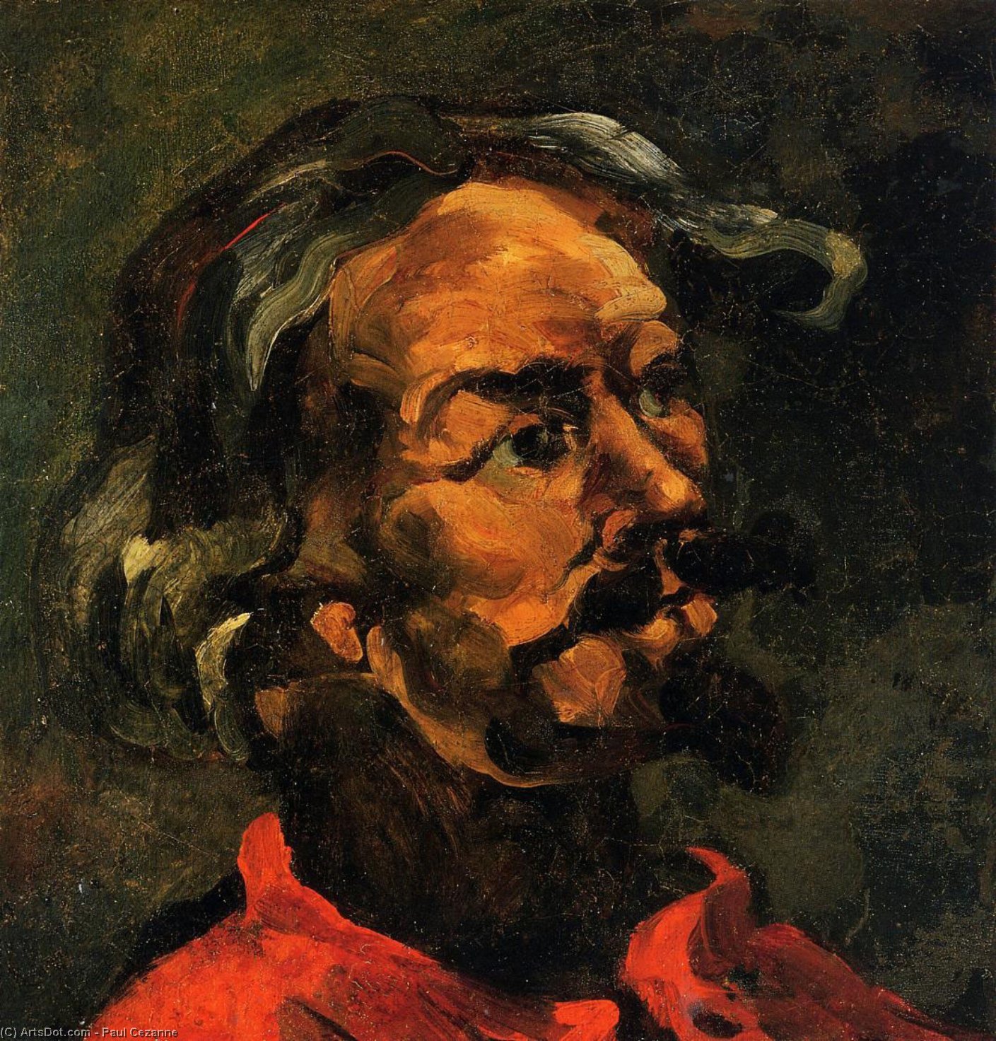 Portrait Of Achille Emperaire — Paul Cézanne