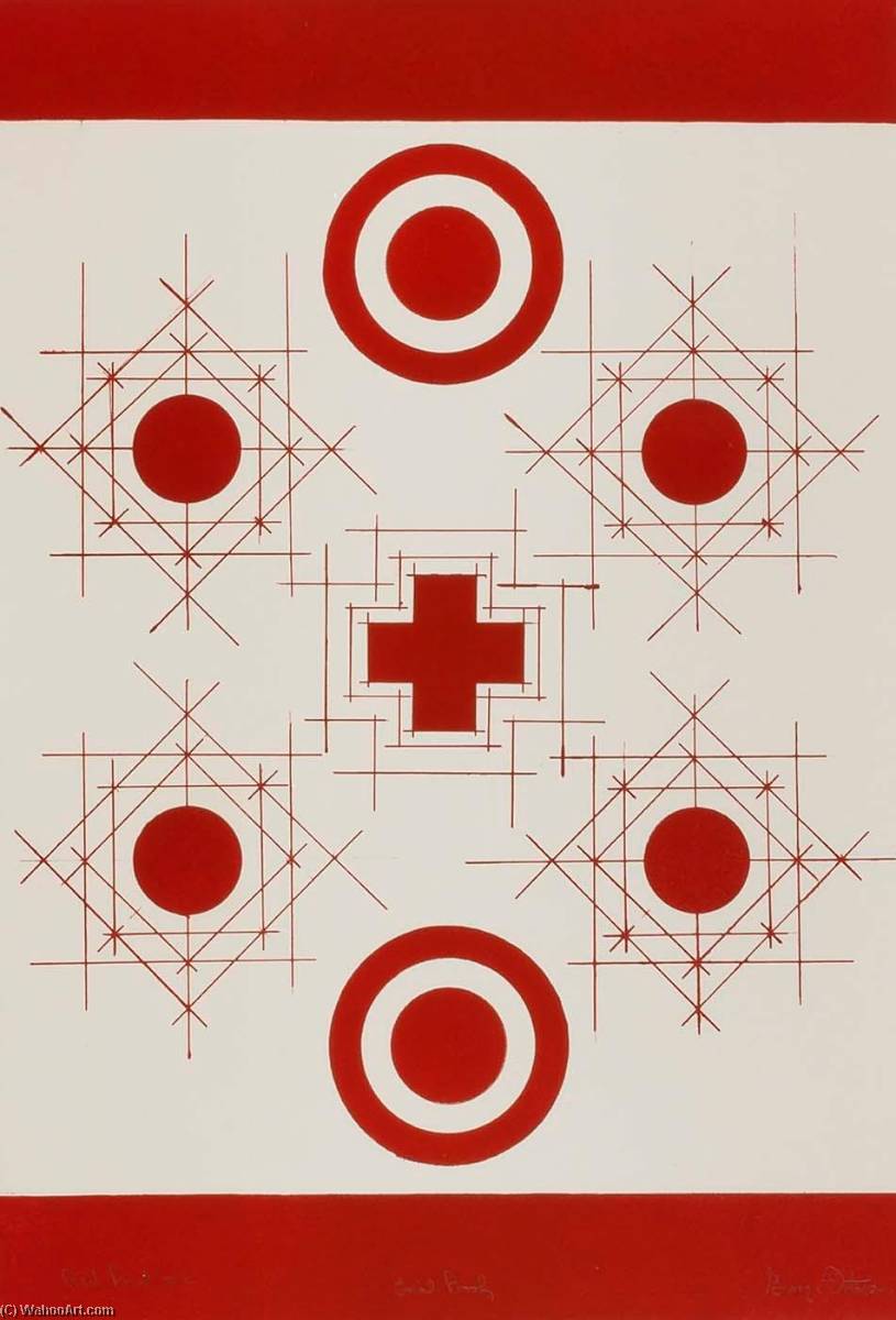 (oaxaca Suite, 2) Red Print — George Ortman