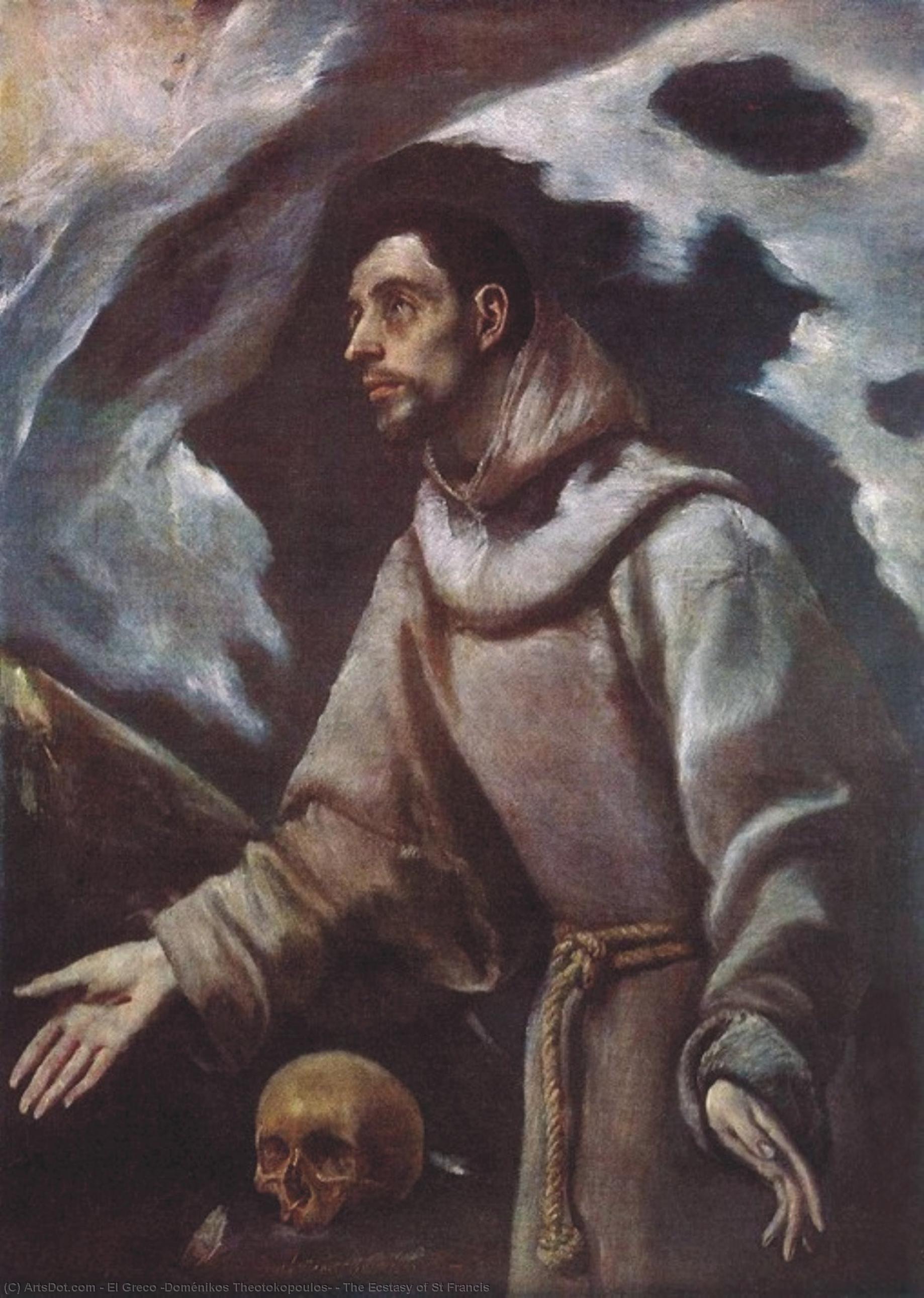 The Ecstasy Of St Francis — El Greco