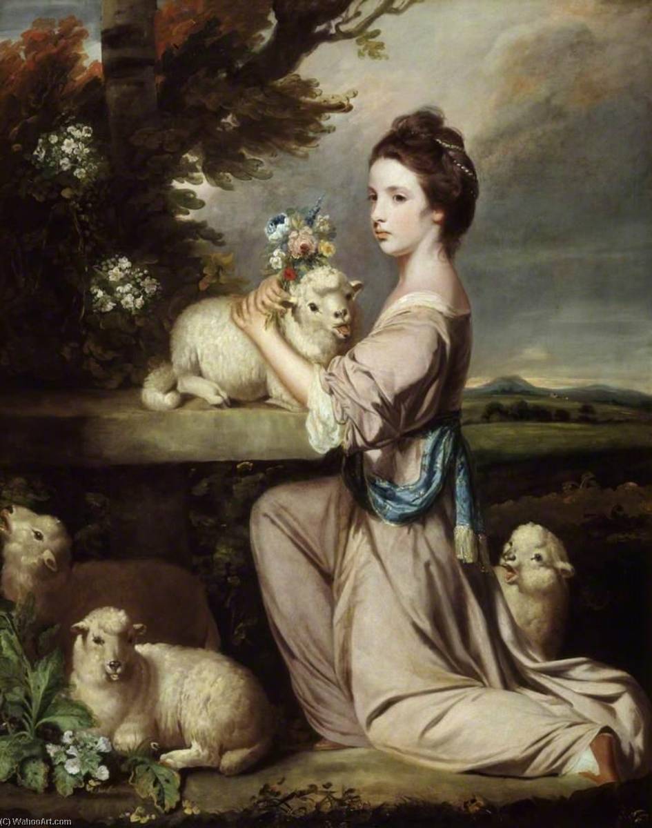 Lady Mary Leslie — Sir Joshua Reynolds