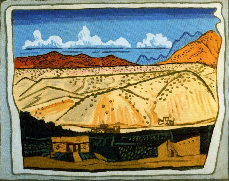 New Mexican Landscape — Stuart Davis