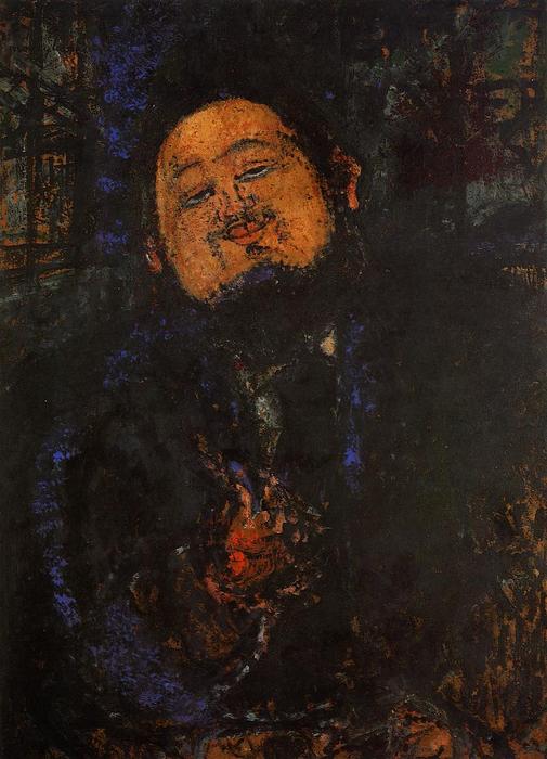 Portrait Of Diego Rivera — Amedeo Clemente Modigliani