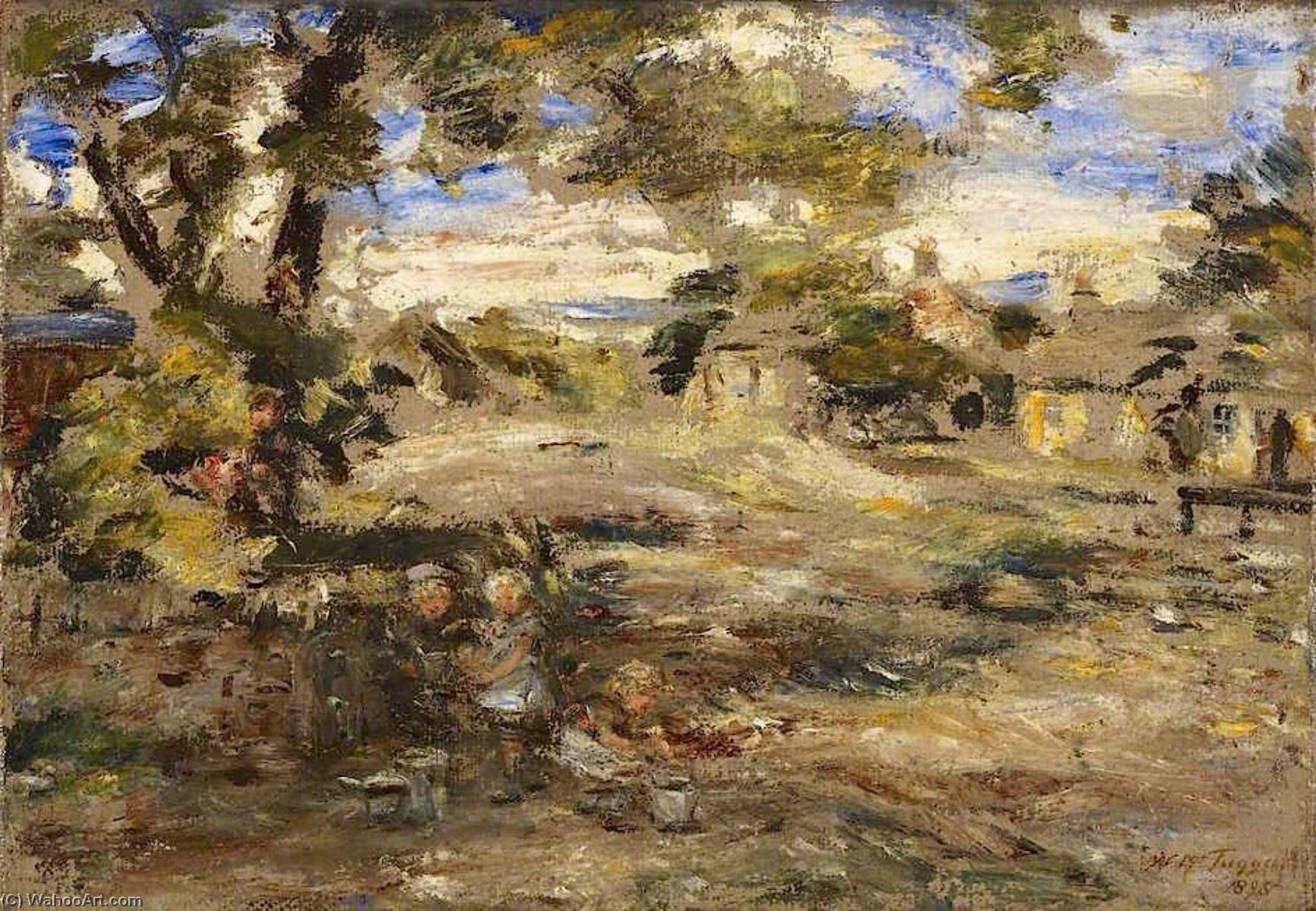 Landscape Sketch, Howgate — William Mctaggart
