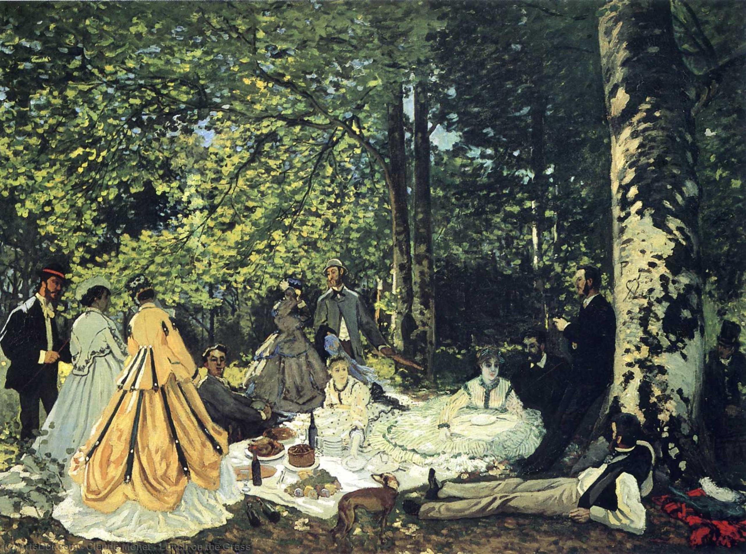 Lunch On The Grass — Claude Monet
