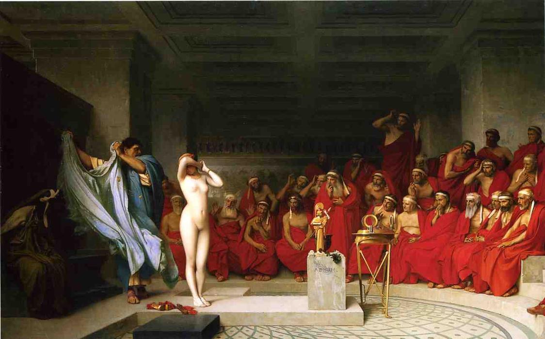 Phyrne Before The Areopagus — Jean-léon Gérôme