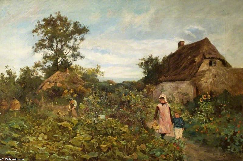 A Country Garden — Thomas James Lloyd